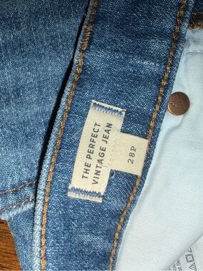 Madewell The Perfect Vintage Jean in Blue